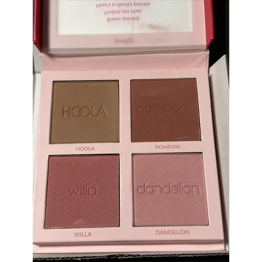 Benefit - Mini Bronzer & Blush Palette 4 Shades - Cheeky Love Letter - 0.08 Each
